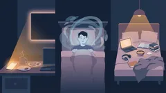 Insonnia e mente ansiosa: perché non riesci ad addormentarti